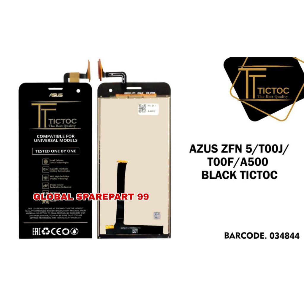 LCD ASUS ZENFONE 5 T00J T00F A500 TICTOC