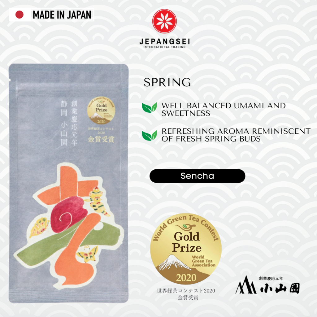 

JEPANGSEI PREMIUM Koyamaen Spring Sencha 50g Japanese Green Tea Teh Hijau Asli Jepang 100g 100% Original