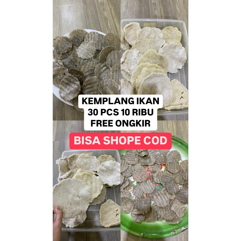 

KEMPLANG IKAN 60 PCS 20 RIBU