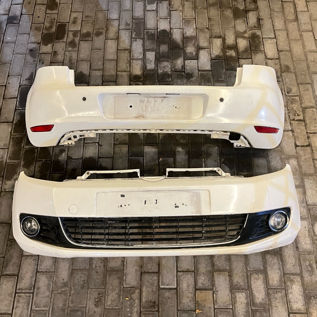 BUMPER VW GOLF MK6 DEPAN BELAKANG BESERTA FOG LAMP ORIGINAL BAWAAN VW GOLF TSI 2009-2013