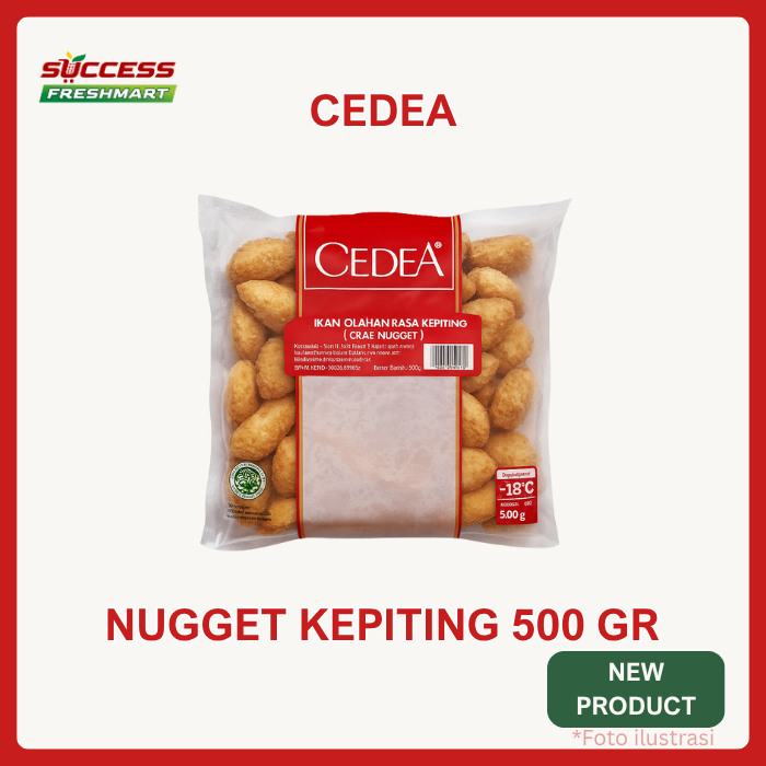 

Cedea Nugget Kepiting 200 gr / 500 gr