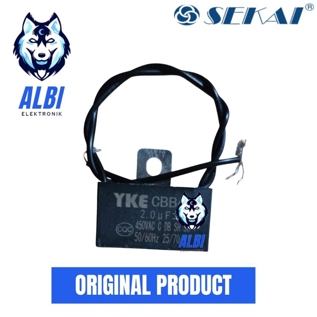Kapasitor kipas angin SEKAI model kipas duduk,berdiri dan gantung - Capasitor kipas angin SEKAI