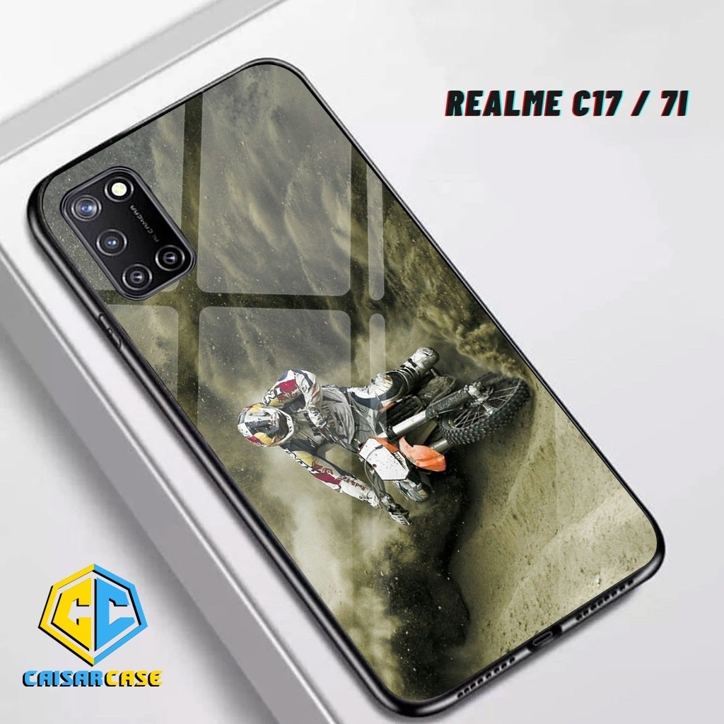 Case REALME C17 C11 C11 C12  C21Y 2021 kaisarcase [ Racing ] Case Hp Glossy Casing Hardcase Softcase