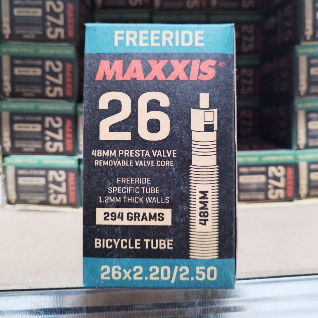 Freeride Maxxis Ban Dalam 26x2.20/2.50 Presta Valve Pentil Kecil Specific Tube