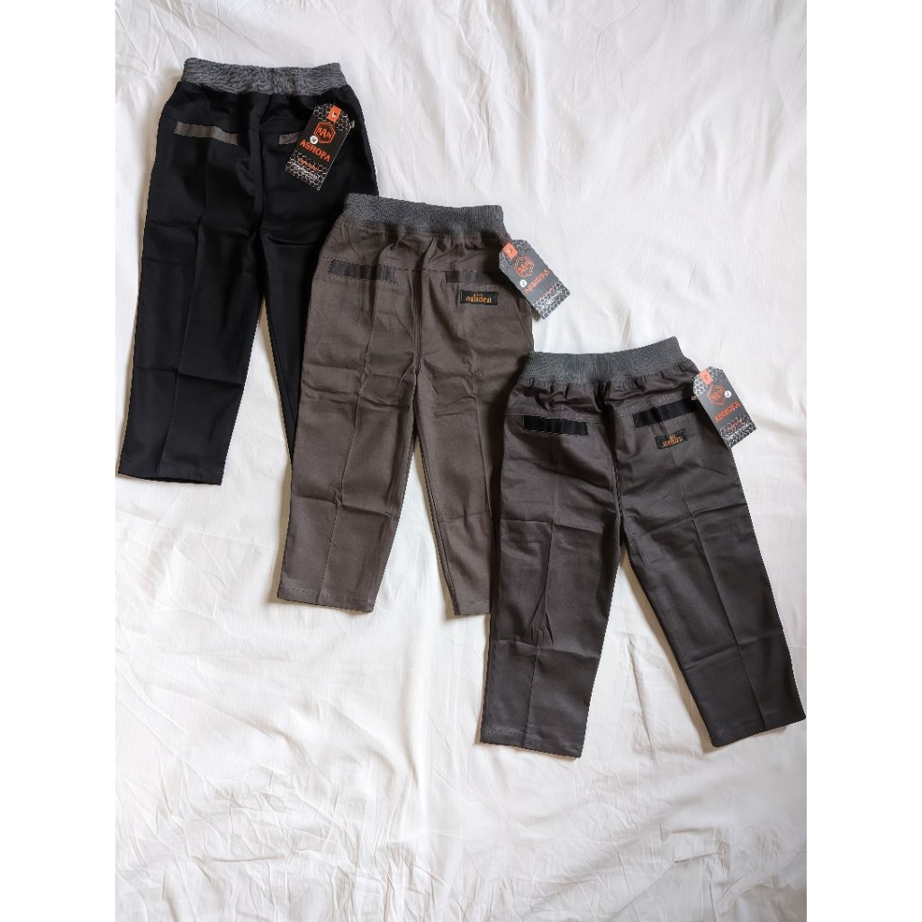 Celana Anak Chinos polos/Celana Chino anak panjang pinggang RIP