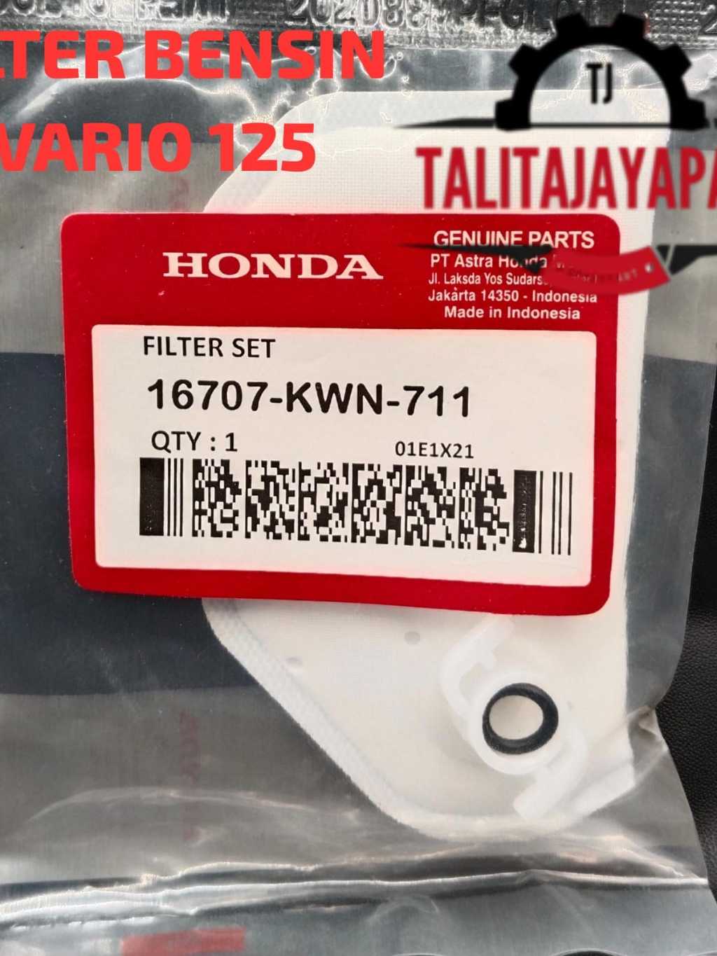 16707-KWN-711 Filter Bensin Filter Pelampung Vario 125