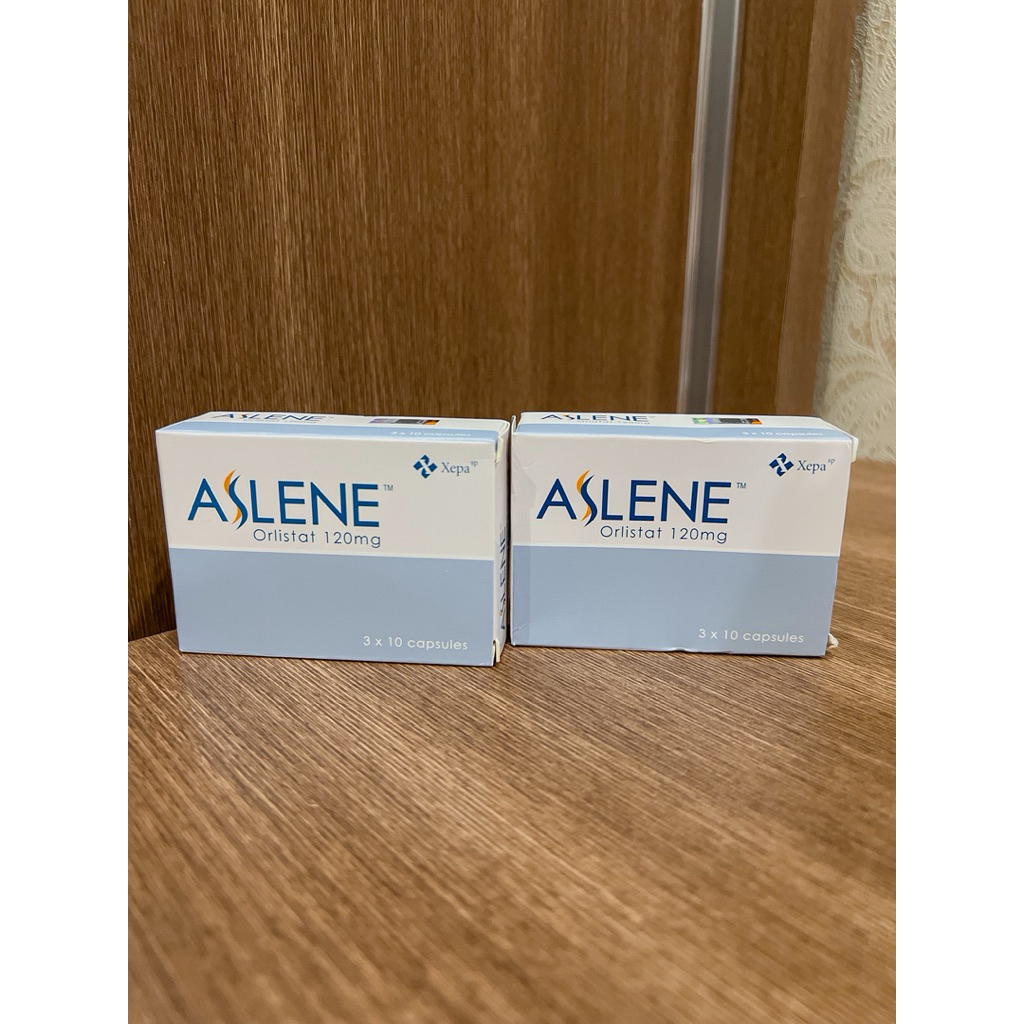 Penghancur Peluntur Lemak Aslene Orlistat 120Mg ORIGINAL MALAYSIA