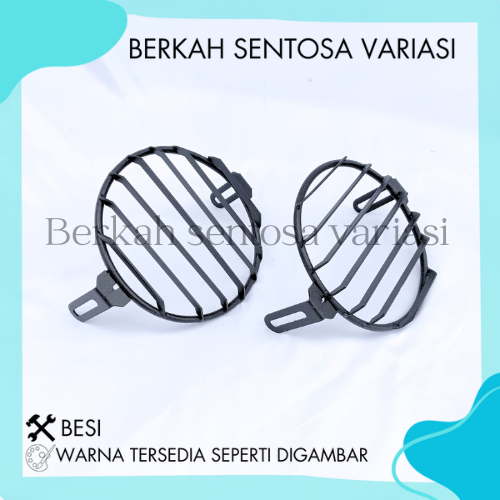 GRILL HEADLAMP W175 COVER LAMPU PNP KAWASAKI W175 W 175 - GRILL XSR 155