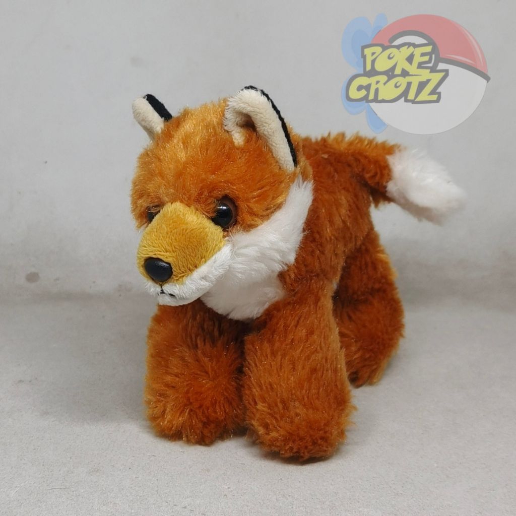 Boneka fox rubah kecil night safari sgp plush 17cm