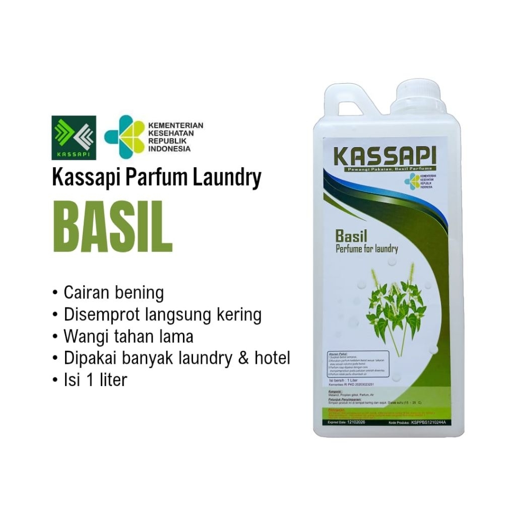 Kassapi Parfum Laundry Basil