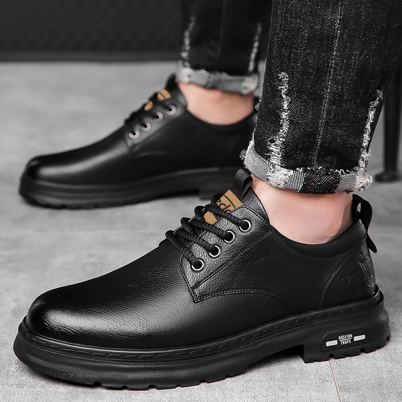 NEW PRODUCT Leedoo Sepatu Pria Casual Sepatu Pantofel Cowok Sepatu Formal Sepatu Kulit Kerja