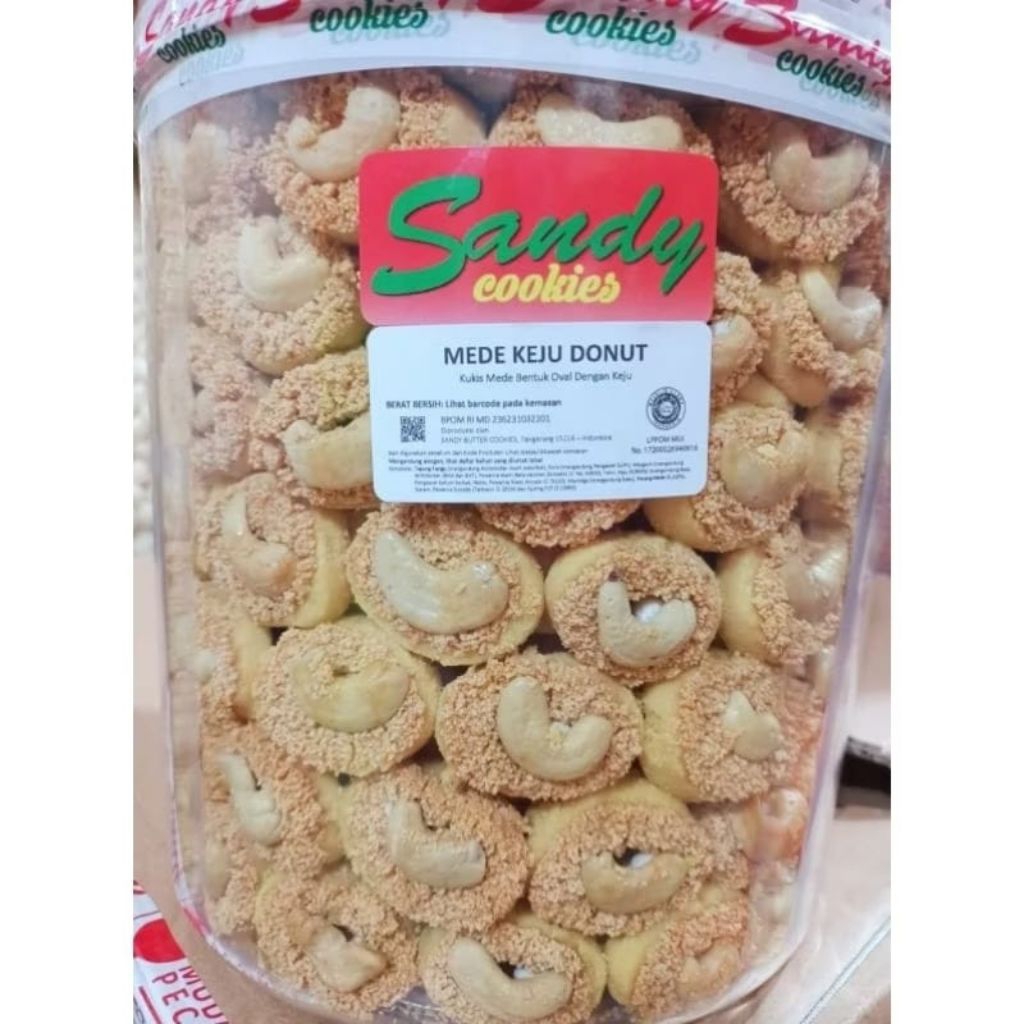 

Sandy cookies mede donut 500gram
