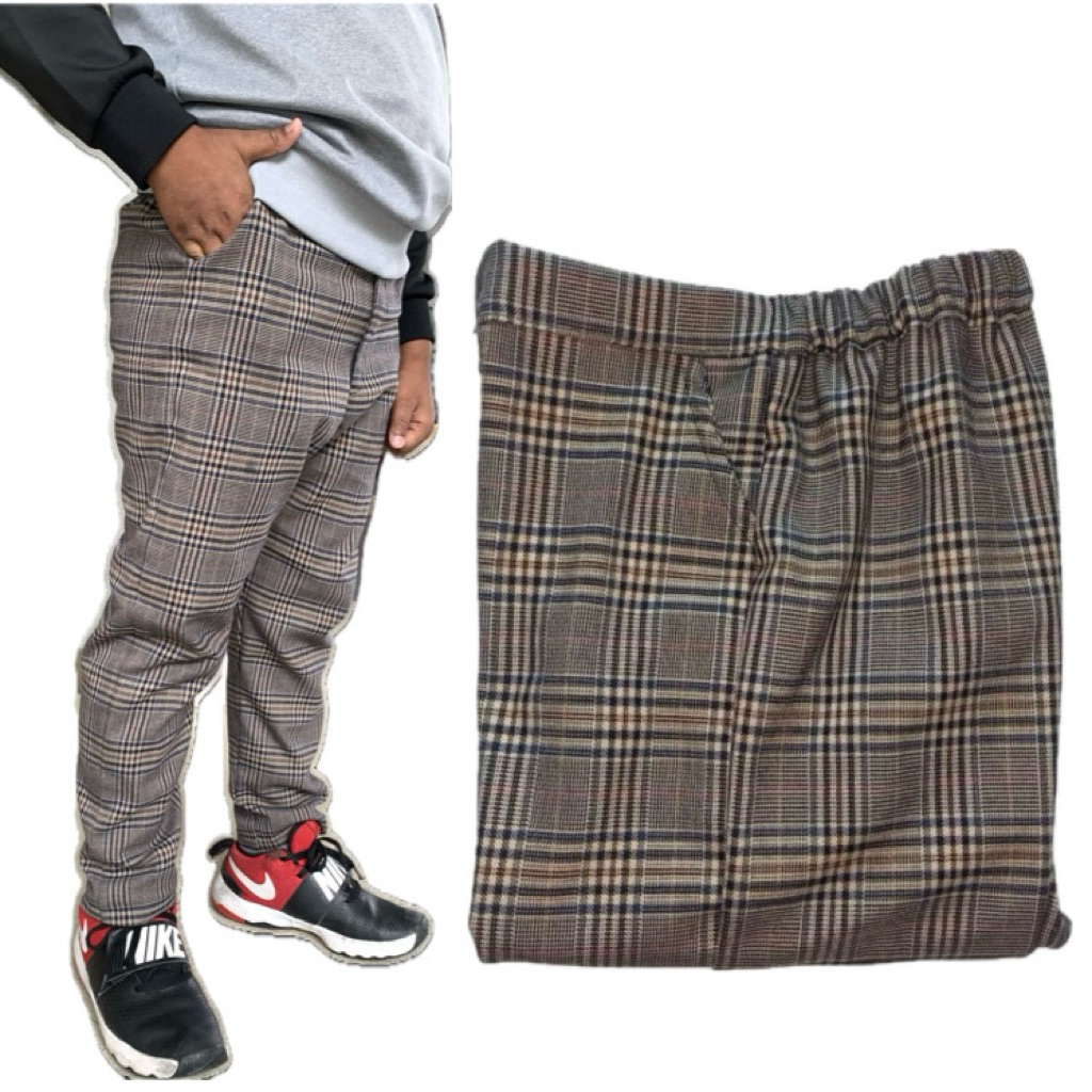 Celana panjang anak motif kotak kotak / celana anak kasual / celana anak formal / celana anak korea 