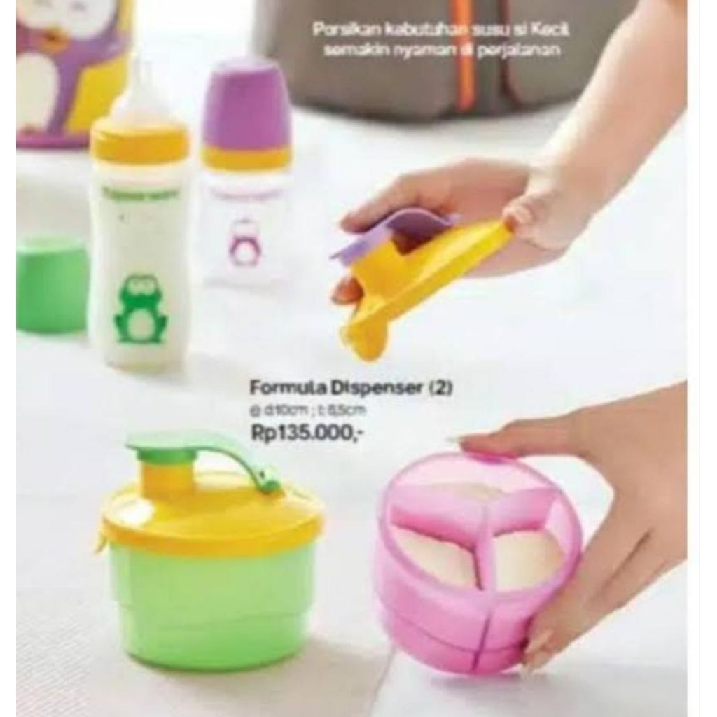 formula dispenser Tupperware ORI