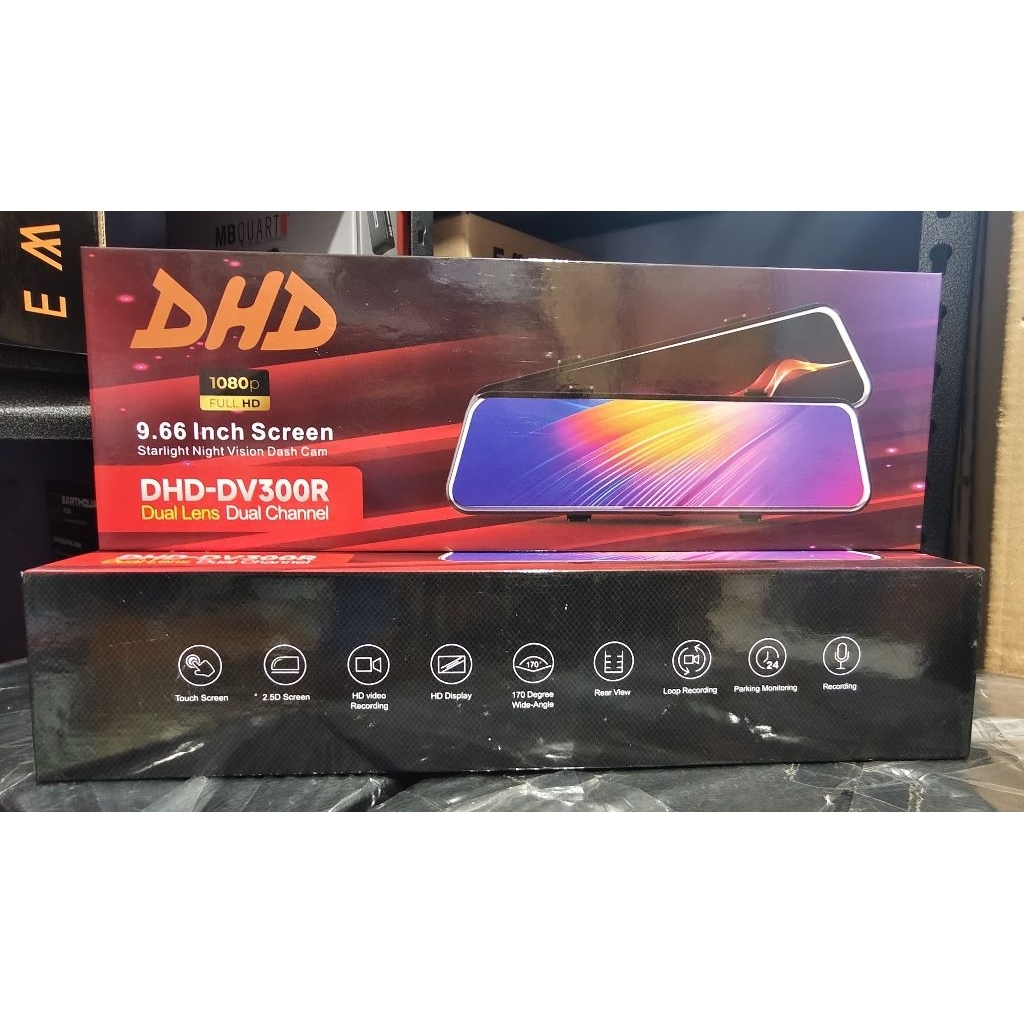 DHD Dashcam Video Recorder 1080p FOV 170° Night Vision/ DVR Camera DHD/Dashcam DHD