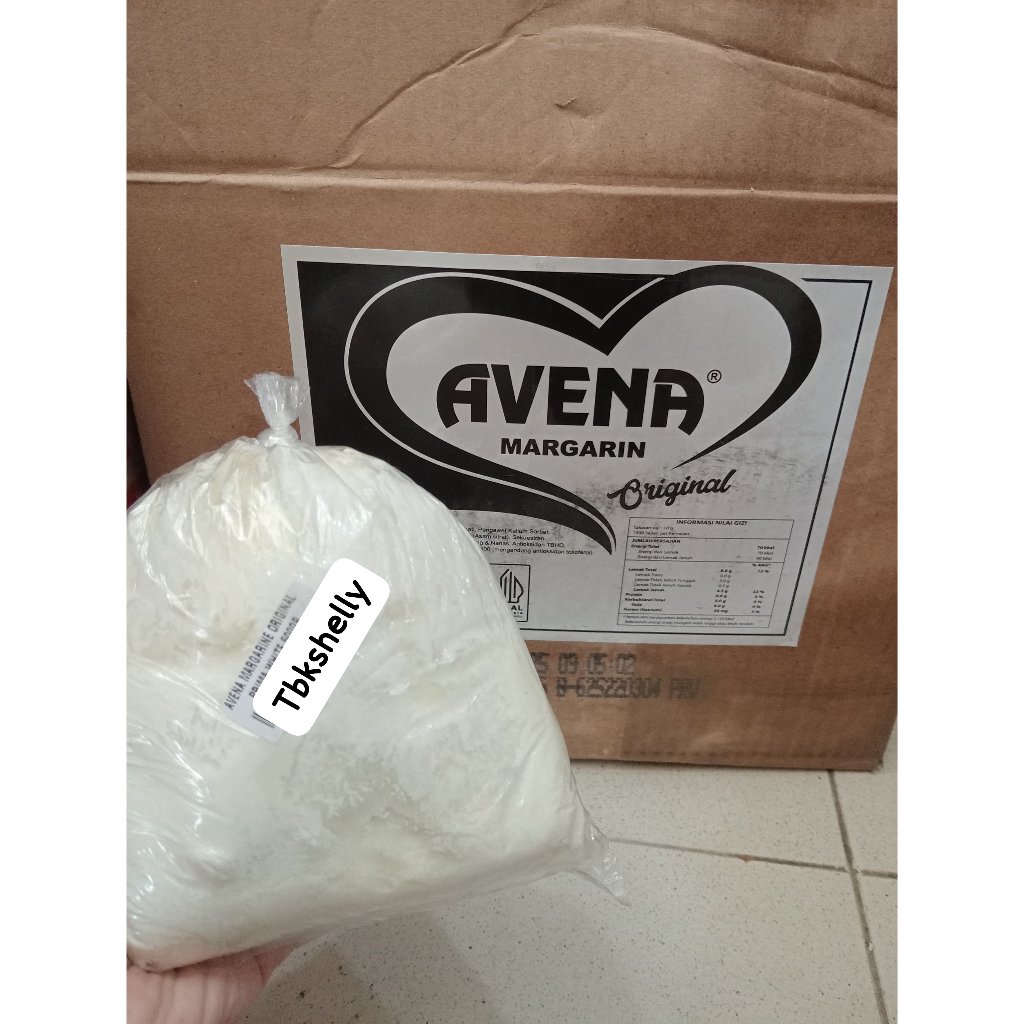 

Avena Margarin putih repack 500gr