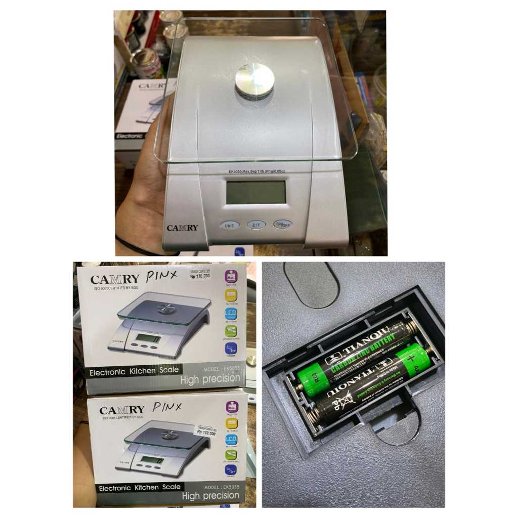 Timbangan kue digital camry kapasitas timbang 5KG