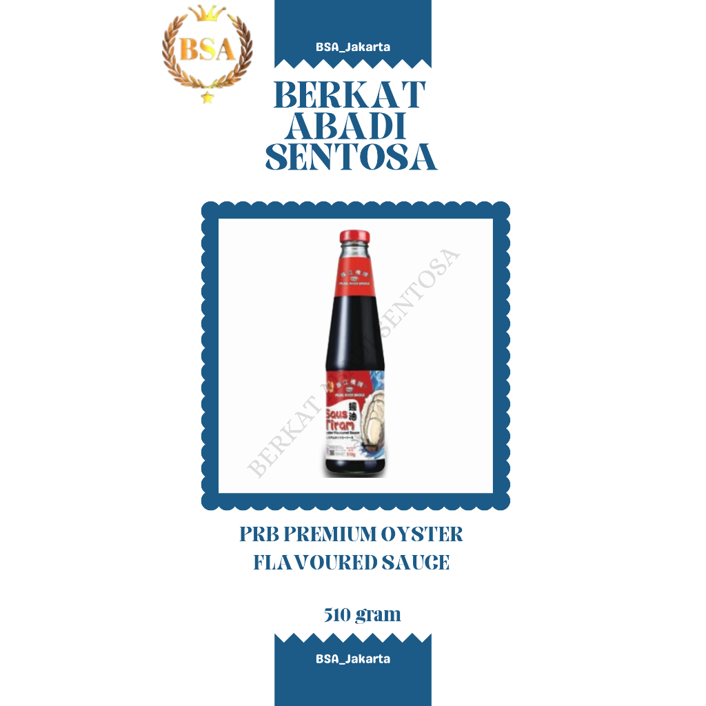 

PRB PREMIUM OYSTER FLAVOURED SAUCE (510 GR)
