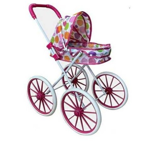 MAINAN ANAK STROLLER BAYI TIDUR RODA BESAR BESI