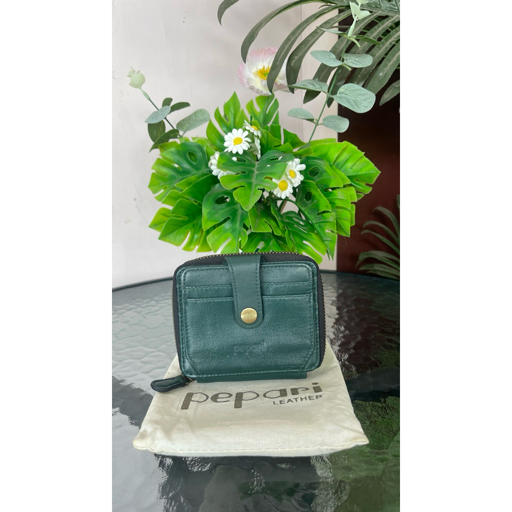 PL dompet kulit asli pepari / preloved dompet / mantan / bekas