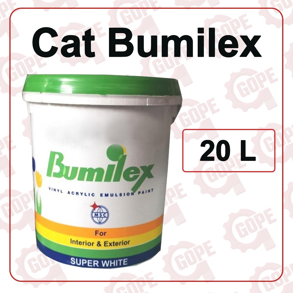 Cat Tembok Dinding Murah Bumilex Kemasan Pail Ukuran 20 Kg