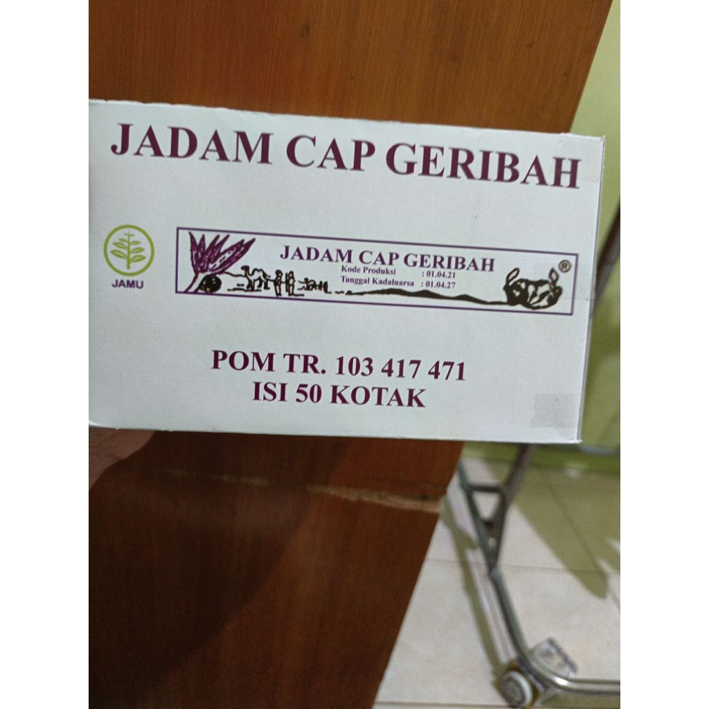 Jadam Geribah asli isi 7butir