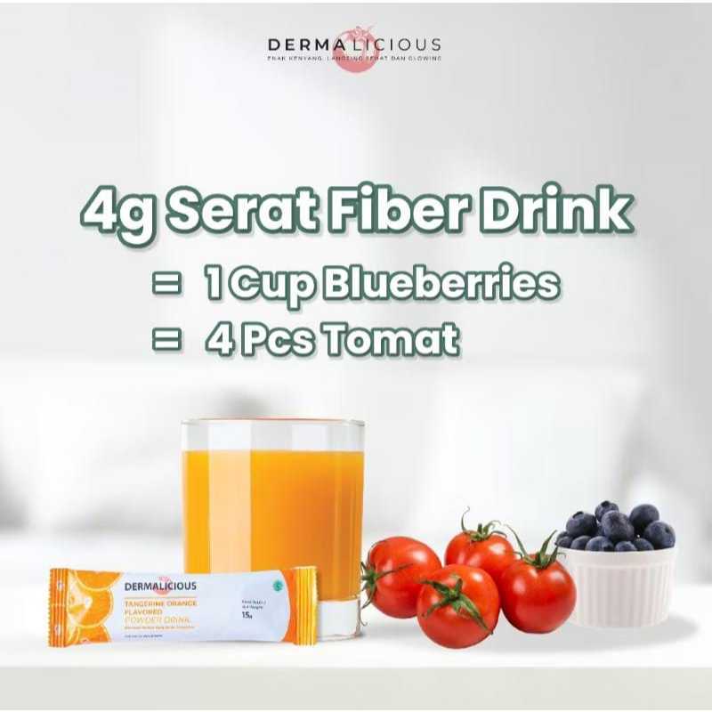 

RB Minuman Serbuk Rasa Jeruk Tangerine (Fiber) isi 5 Sachet