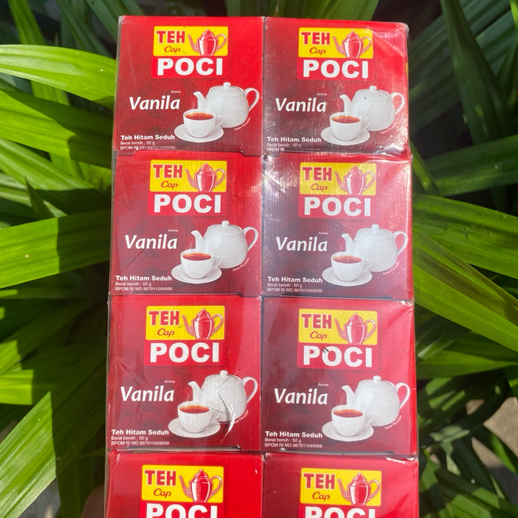 

Teh Poci Vanilla berat 50gr Isi pcs isi 10pcs | GUDANG INDONESIA