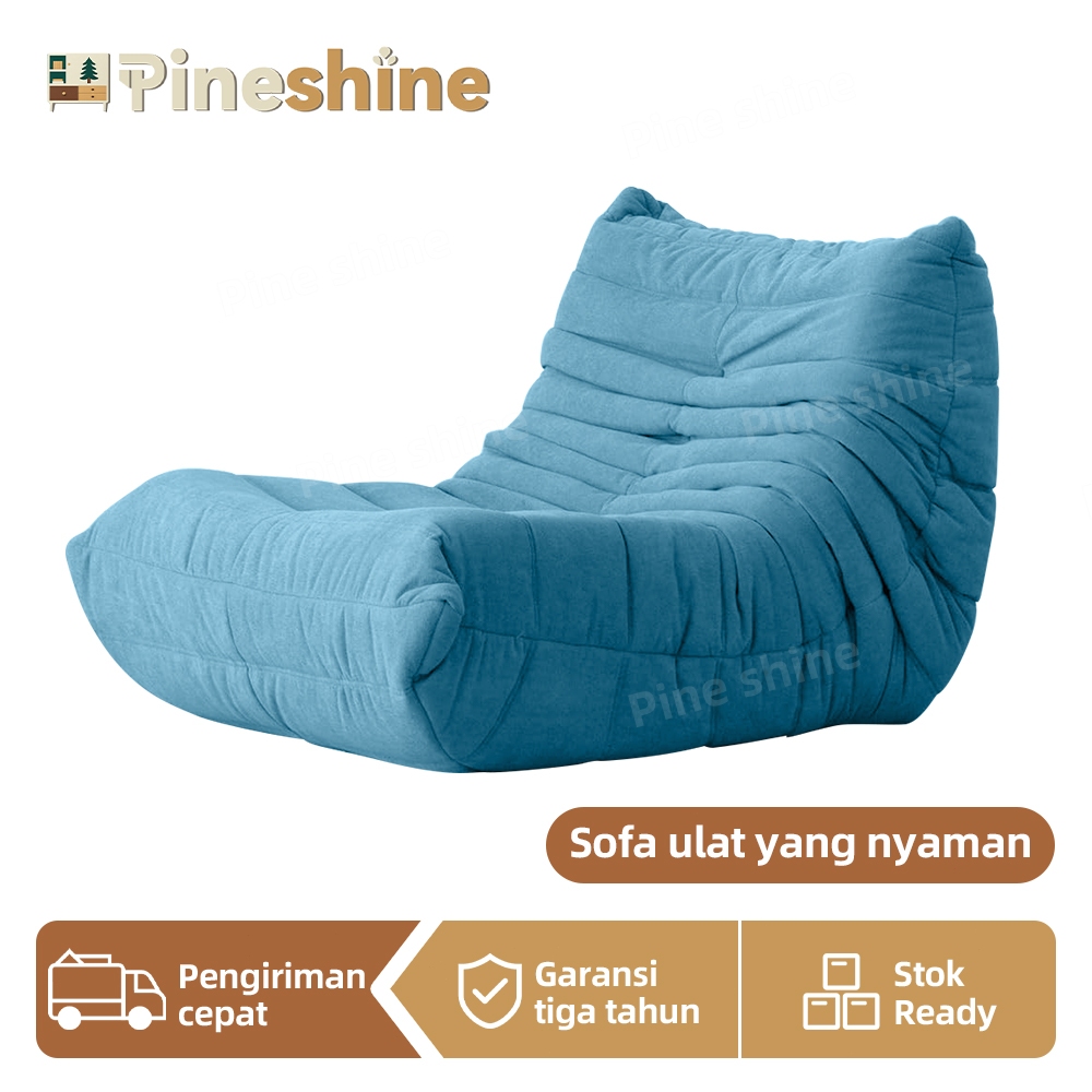 Sofa Ulat Bulu/Sofa Tunggal Santai/Sofa Malas/Sofa Siap Pakai/Sofa Spons Kompresi Vakum/Sofa Aesthet