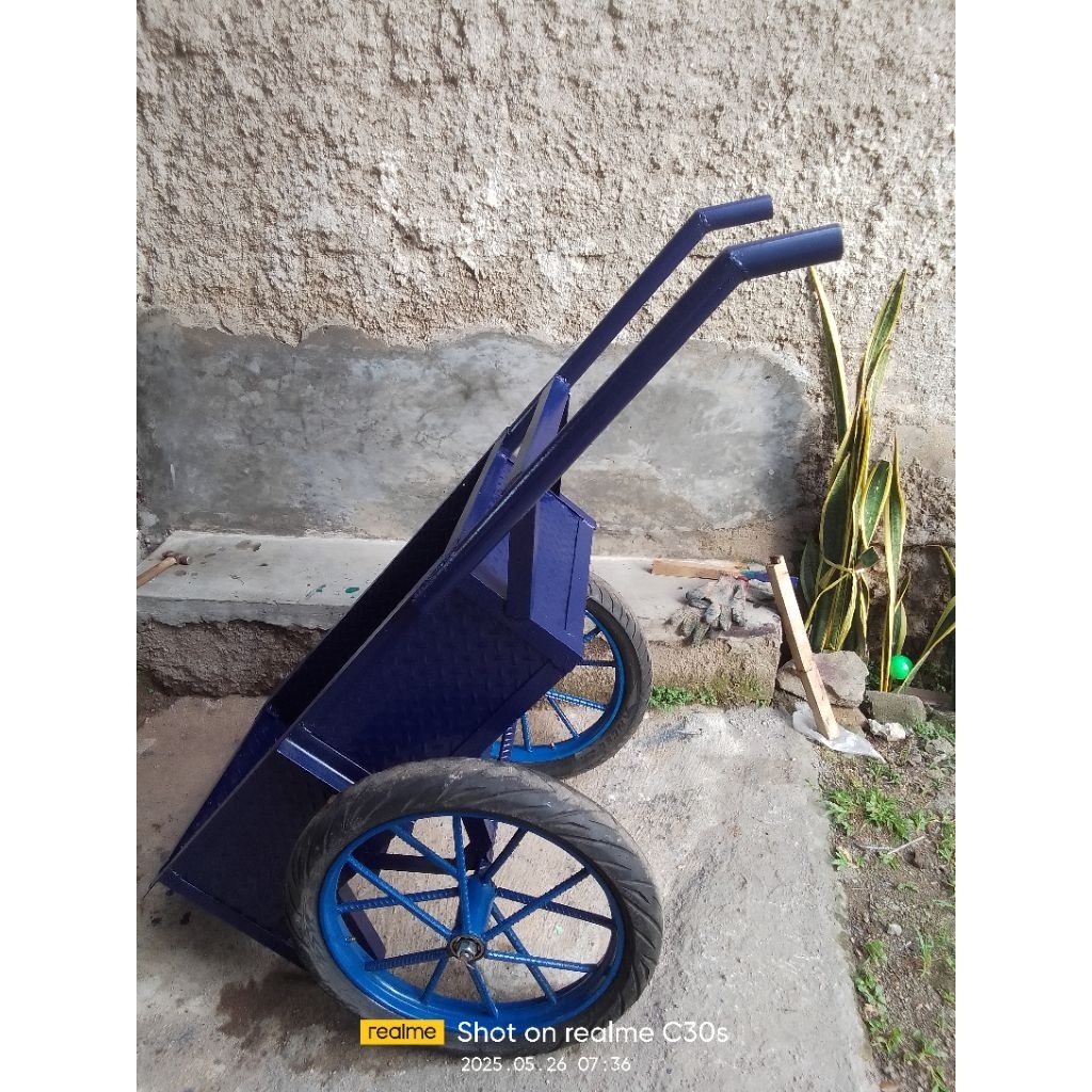 GEROBAK BESI BORDES CUSTOM