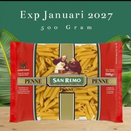 

San remo pasta penne 500 gram