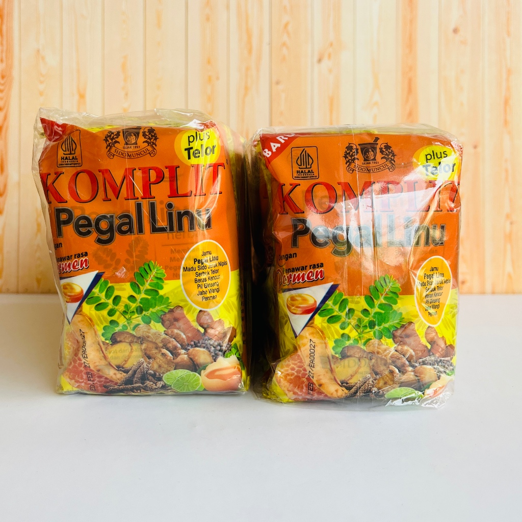 

Jamu Komplit Pegelinu Plus Telor isi 10 Sachet / Jamu Pegal Linu Komplit