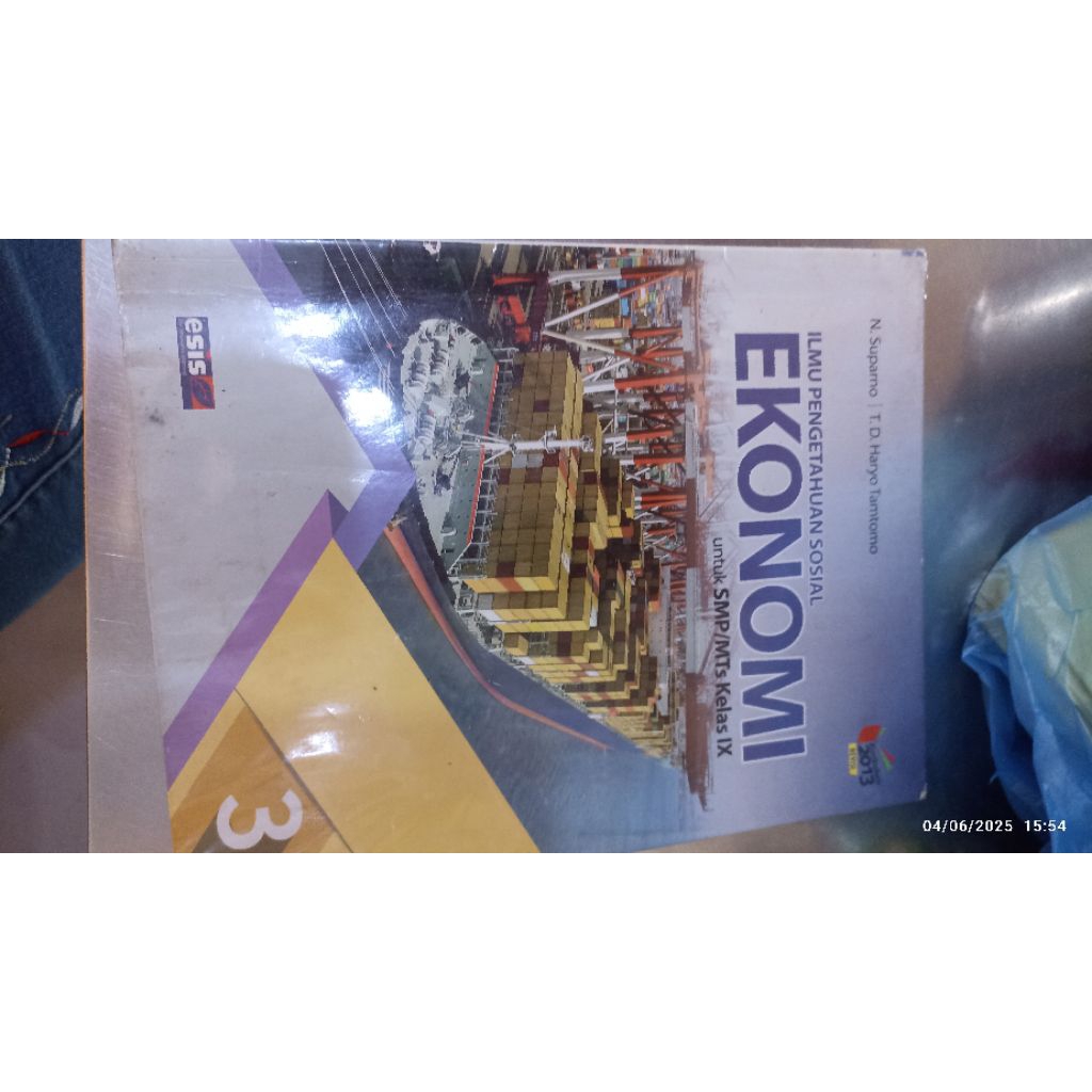 buku bekas IPS ekonomi kelas9