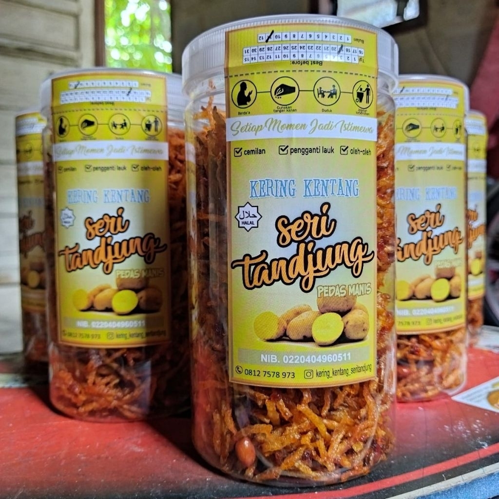 

Kering Kentang Seri Tandjung kemasan toples 230 gr
