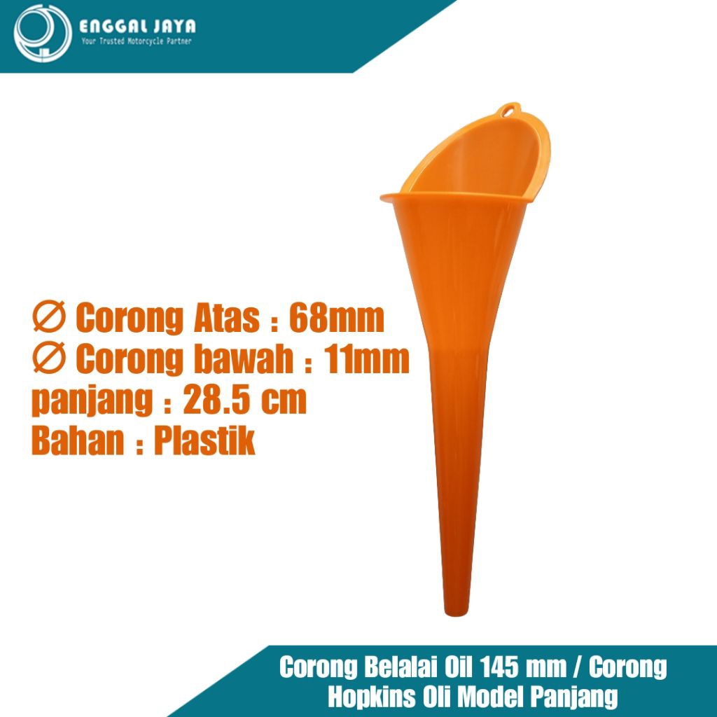 Corong Belalai Oil / Corong Hopkins Oli Model Panjang
