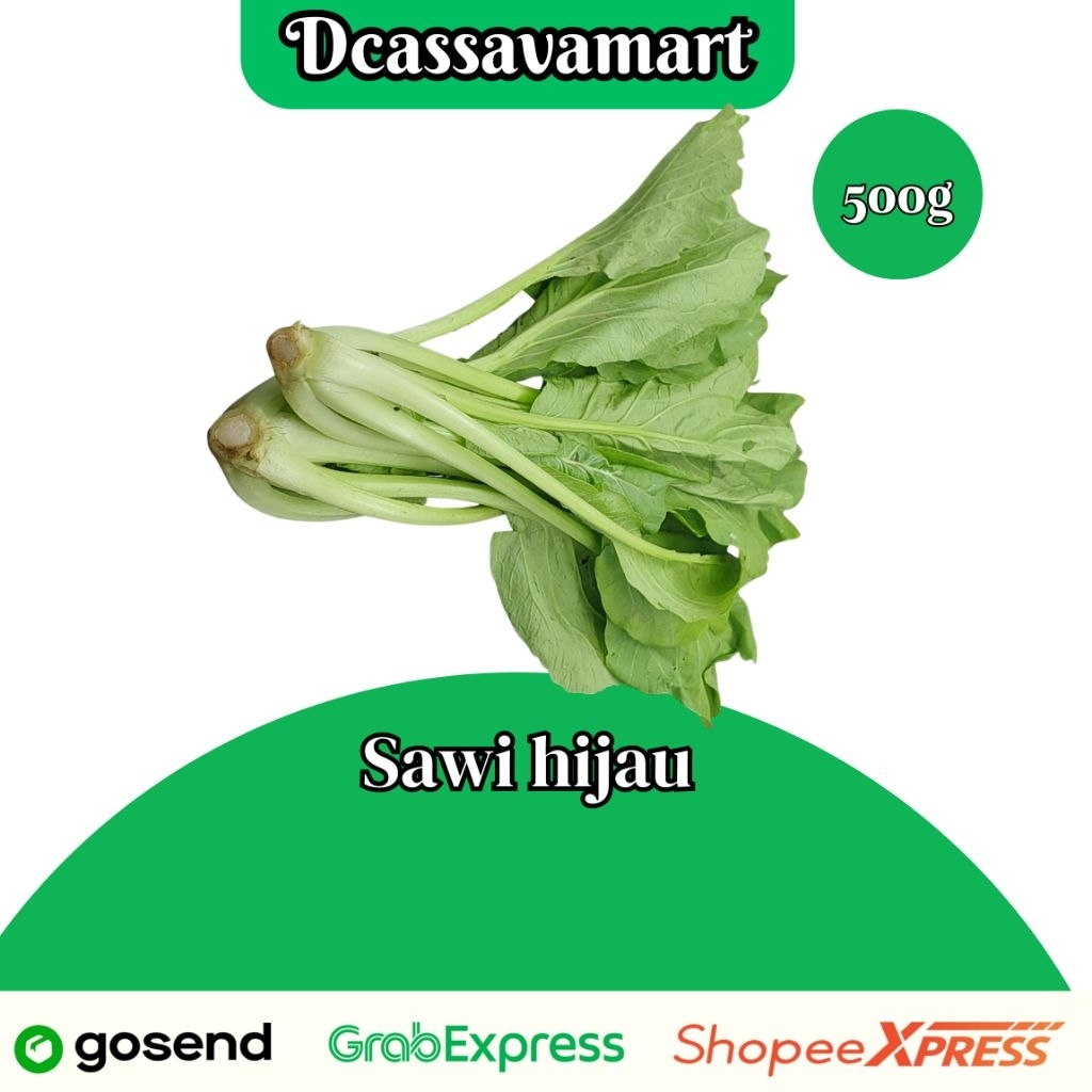 

Sawi Hijau Caisim 500 gr