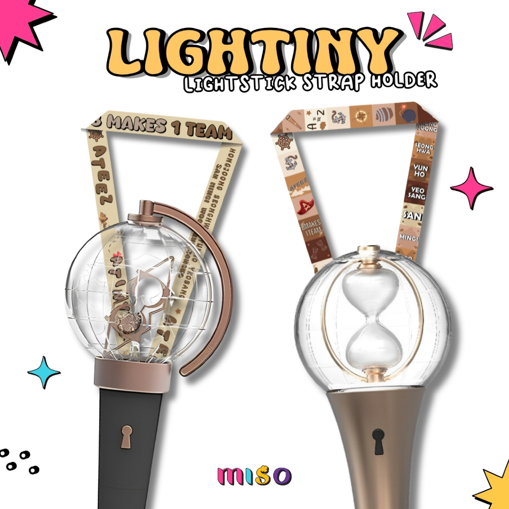 ATEEZ LIGHTSTICK LIGHTINY  Strap Holder / Tali Lightstick / Lightstick Strap ATEEZ LIGHTSTICK LIGHTI