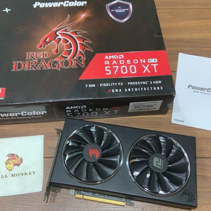 VGA AMD RX 5700XT LIKE NEW, BERGARANSI
