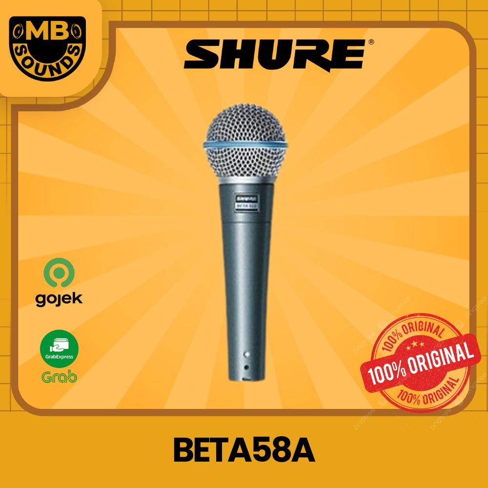 SHURE BETA58 / BETA 58 A / BETA58A / BETA 58A MICROPHONE ORIGINAL