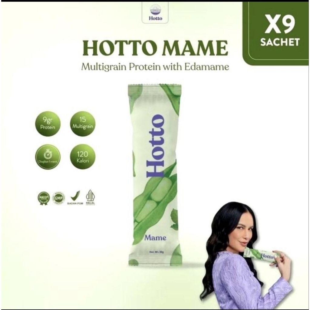 

HOTTO MAME ECERAN 9 SACHET @30GR