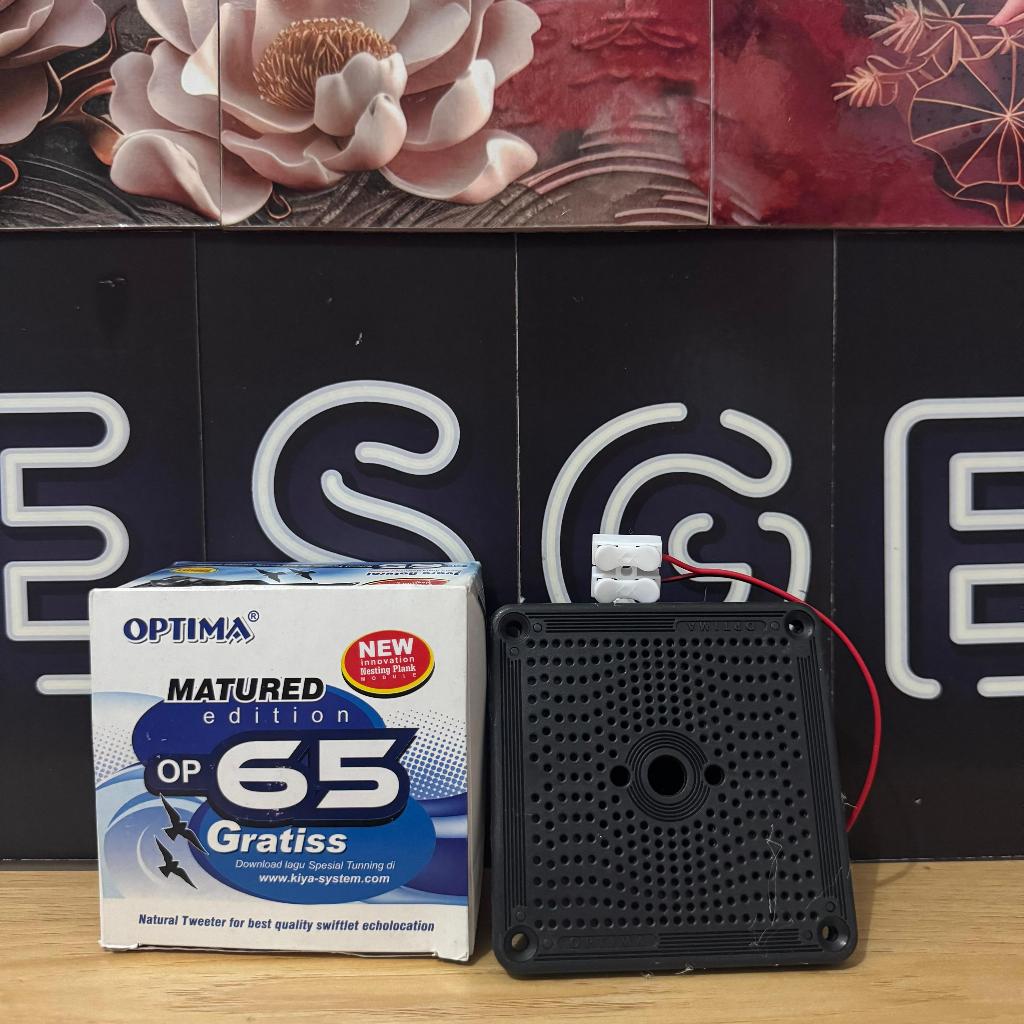 ORIGINAL SPEAKER BURUNG WALET TWEETER OPTIMA MATURED EDITION OP 65 SPEAKER WALET