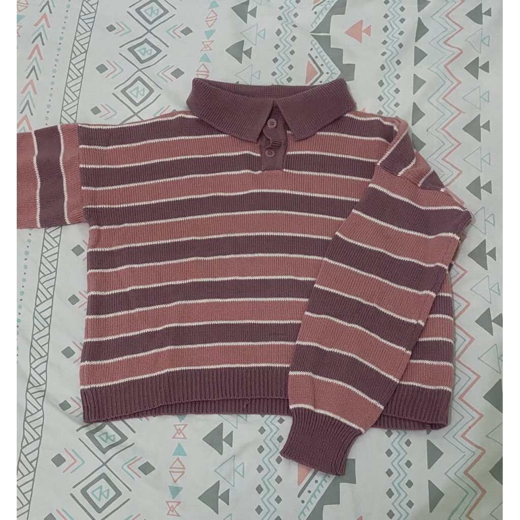 KNIT SWEATER / Sweater Rajut / Cardigan Rajut / Knit Sweater Strip / Sweater Strip