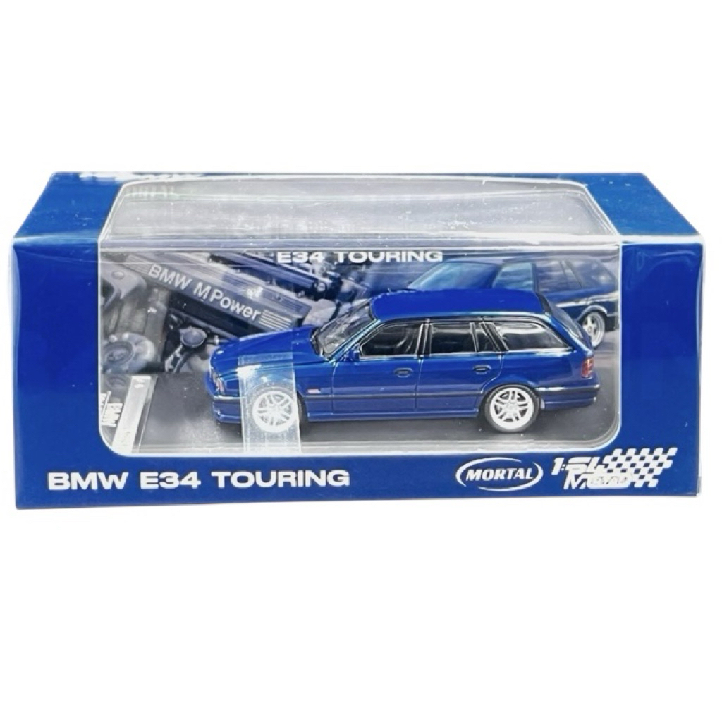 Mortal 64 BMW E34 Touring Crock Pearl Blue