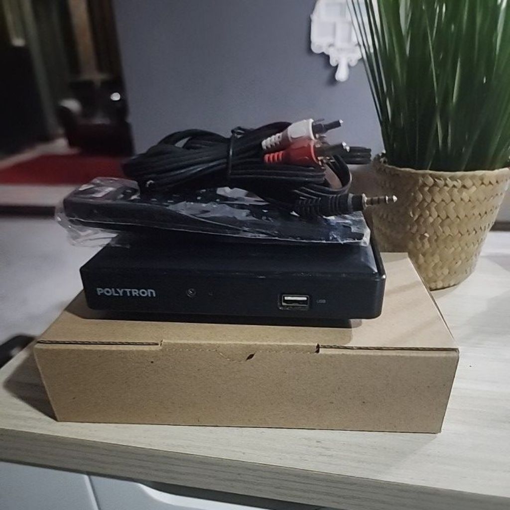 [STB TV Digital] STB TV Digital DVB T2 Polytron PD600T2 Awet Merk Ternama - Chipset Mstar Tuner R850