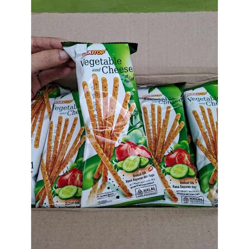 

BISK VEGETABLE AND CHEESE 50GR DUS ( 40 PCS )