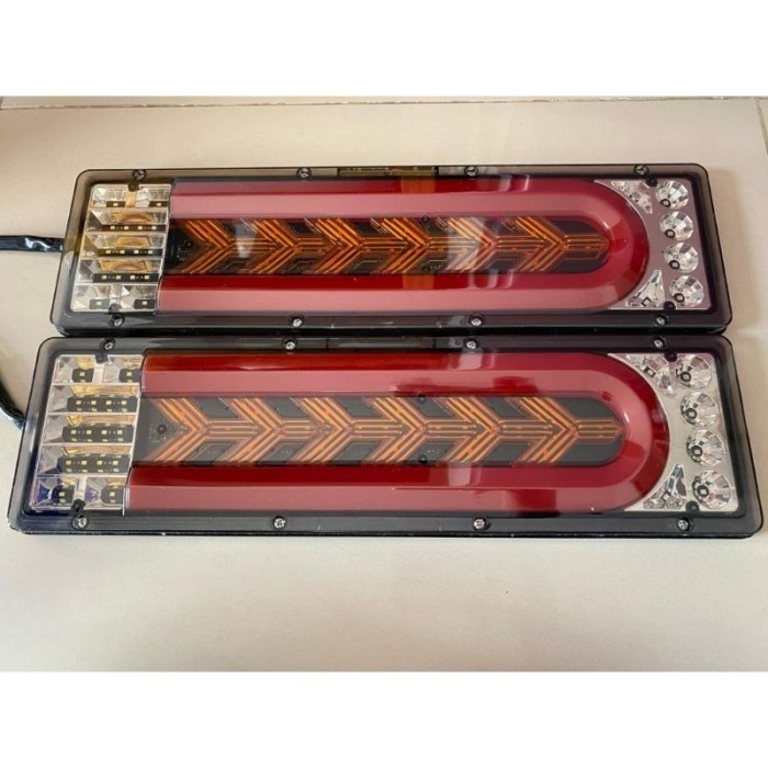 Lampu Belakang Led Truk Canter 24 Volt Sepasang