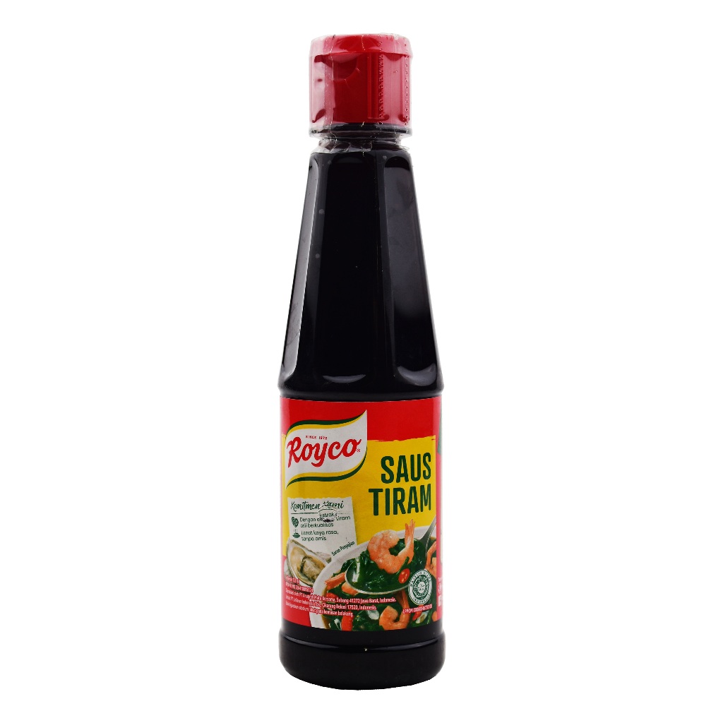 

SAUS TIRAM ROYCO OYSTER SAUCE 135 ML 275 ML BOTOL