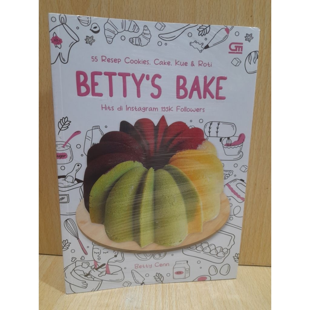 buku Resep & memasak ( cooking ) BETTY 'S BAKE.
