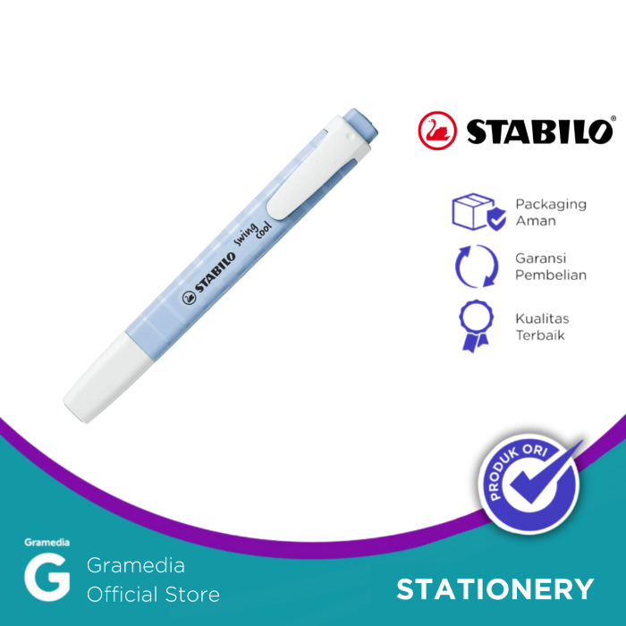 

Gramedia Pekanbaru - STABILO SWING COOL PASTEL CLOUDY BLUE