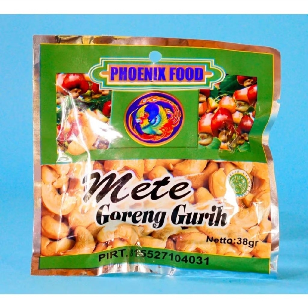 

Mete goreng gurih aluminiumfoil 38 gr.